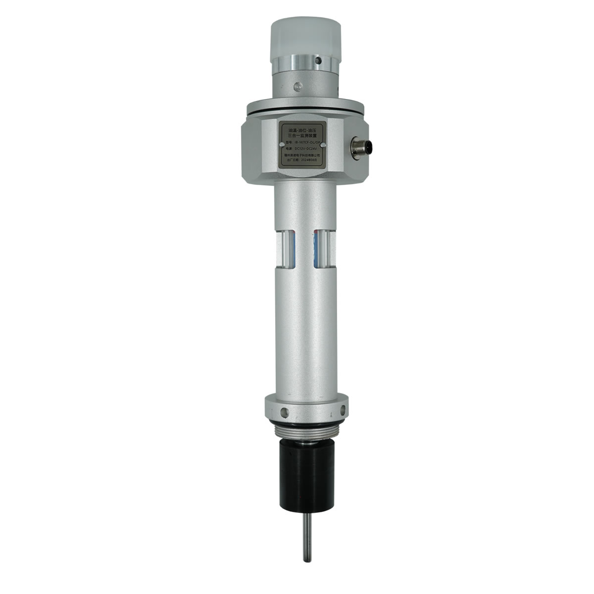 Oil temperature-oil level-pressure three-in-one monitoring device