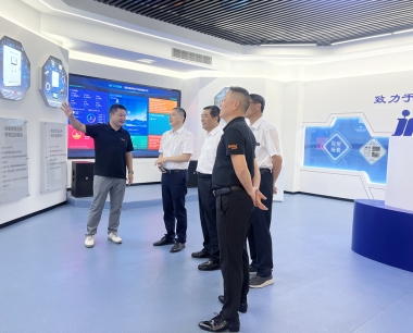 钱江电气一行莅临英诺科技参观考察